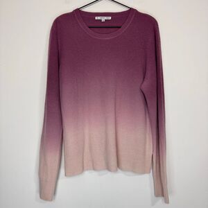 The Cashmere Project Ombre Dip Dye Sweater XL